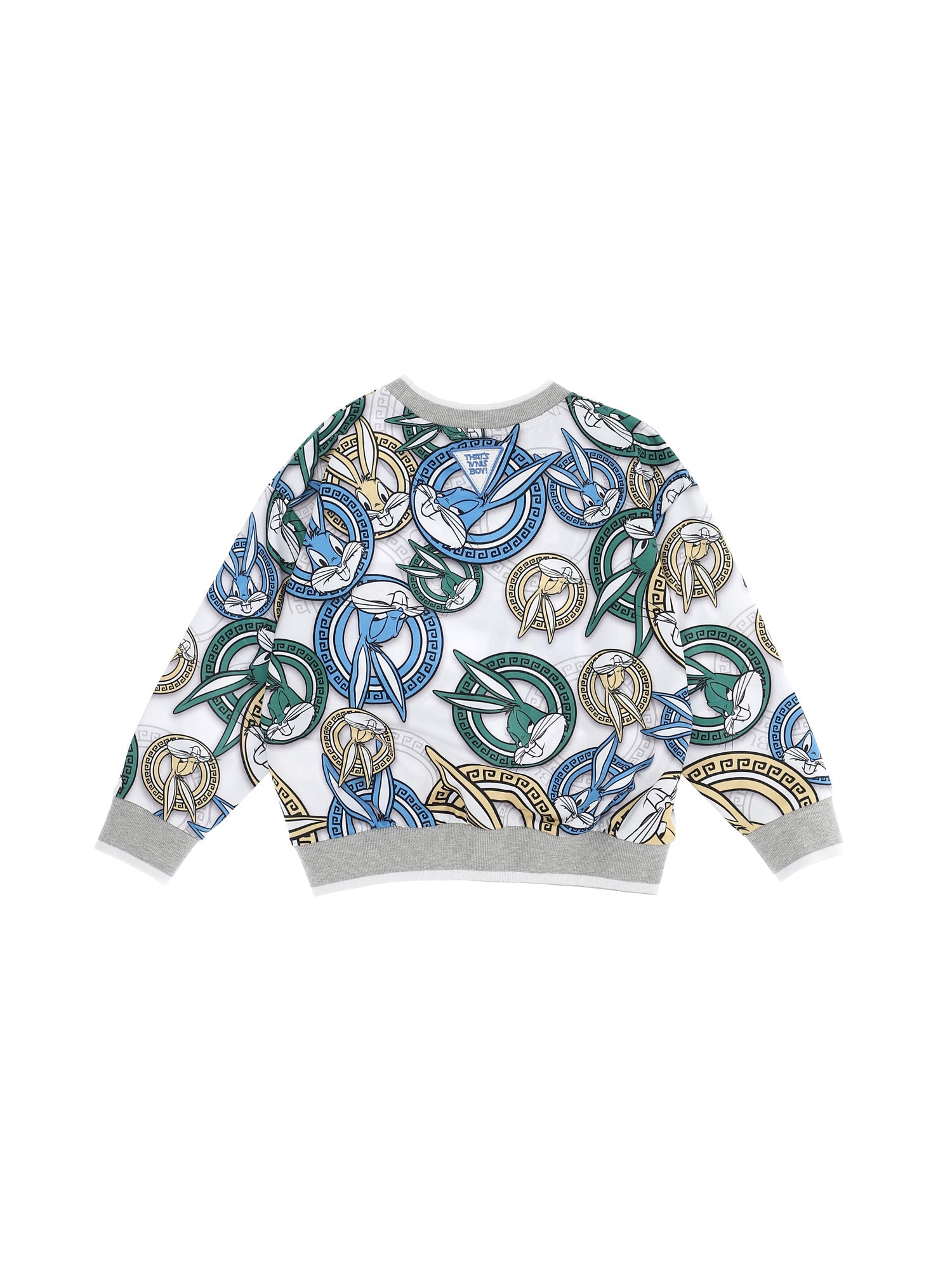 Boys | Bugs Bunny Sweatshirt With Ribbed Edging | White