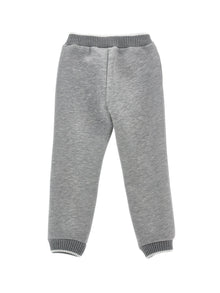 Boys | Fleece Joggers | Grey/Cream