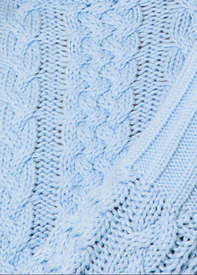 Cora Sweater Open Water - Solid & Striped