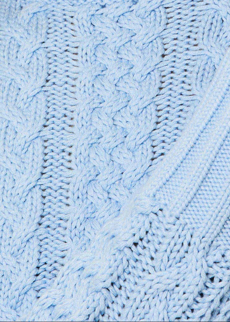 Cora Sweater Open Water - Solid & Striped