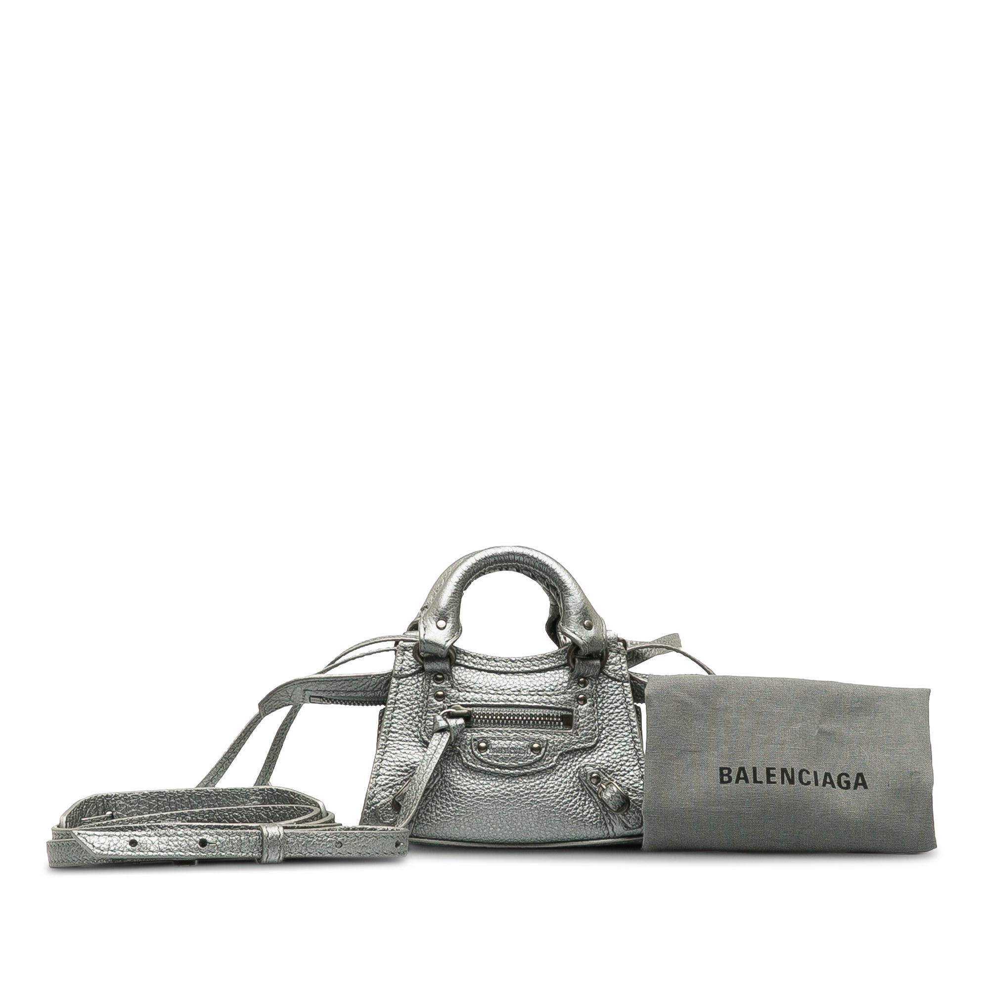 Balenciaga | Pre-Owned Super Nano Neo Classic City | Silver