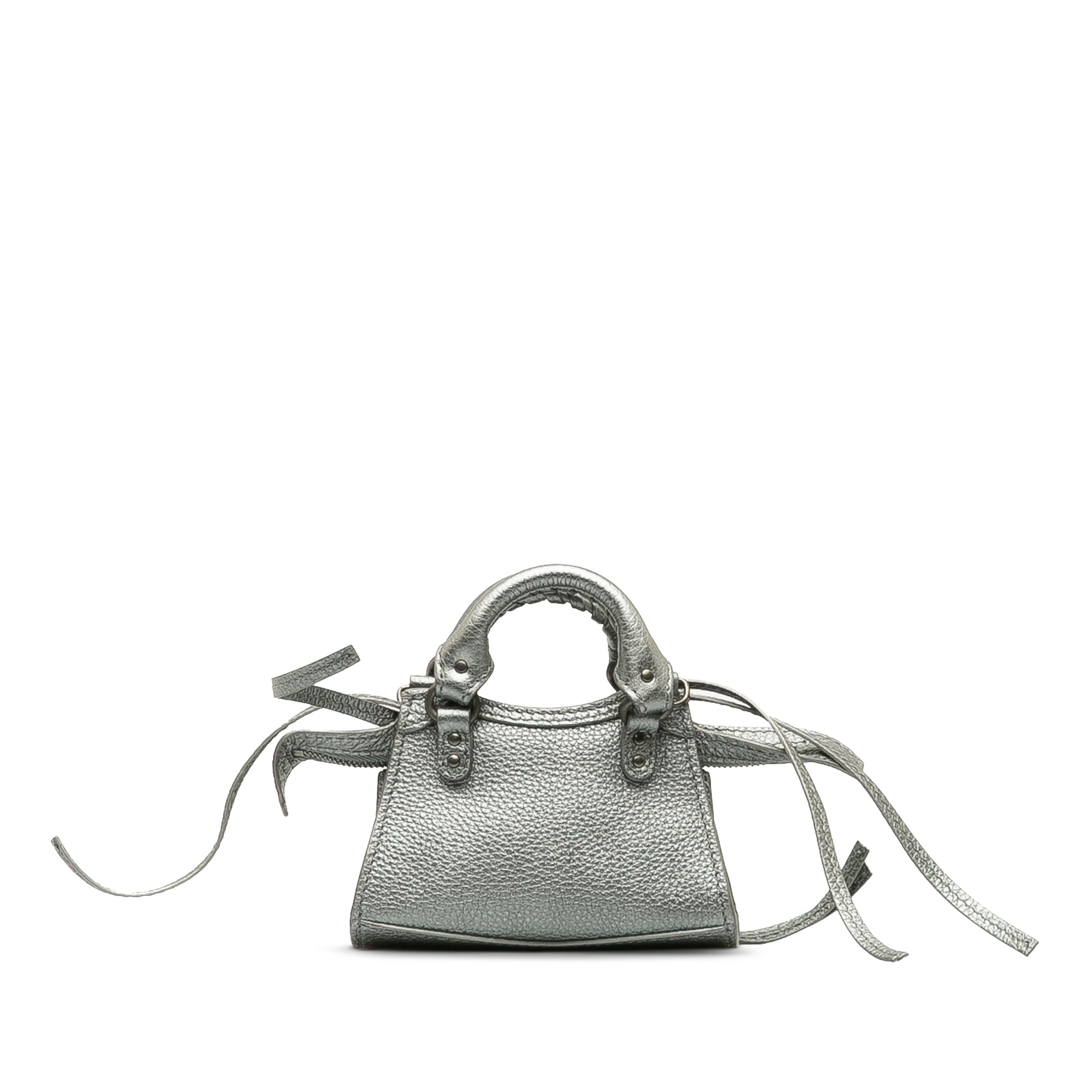 Balenciaga | Pre-Owned Super Nano Neo Classic City | Silver