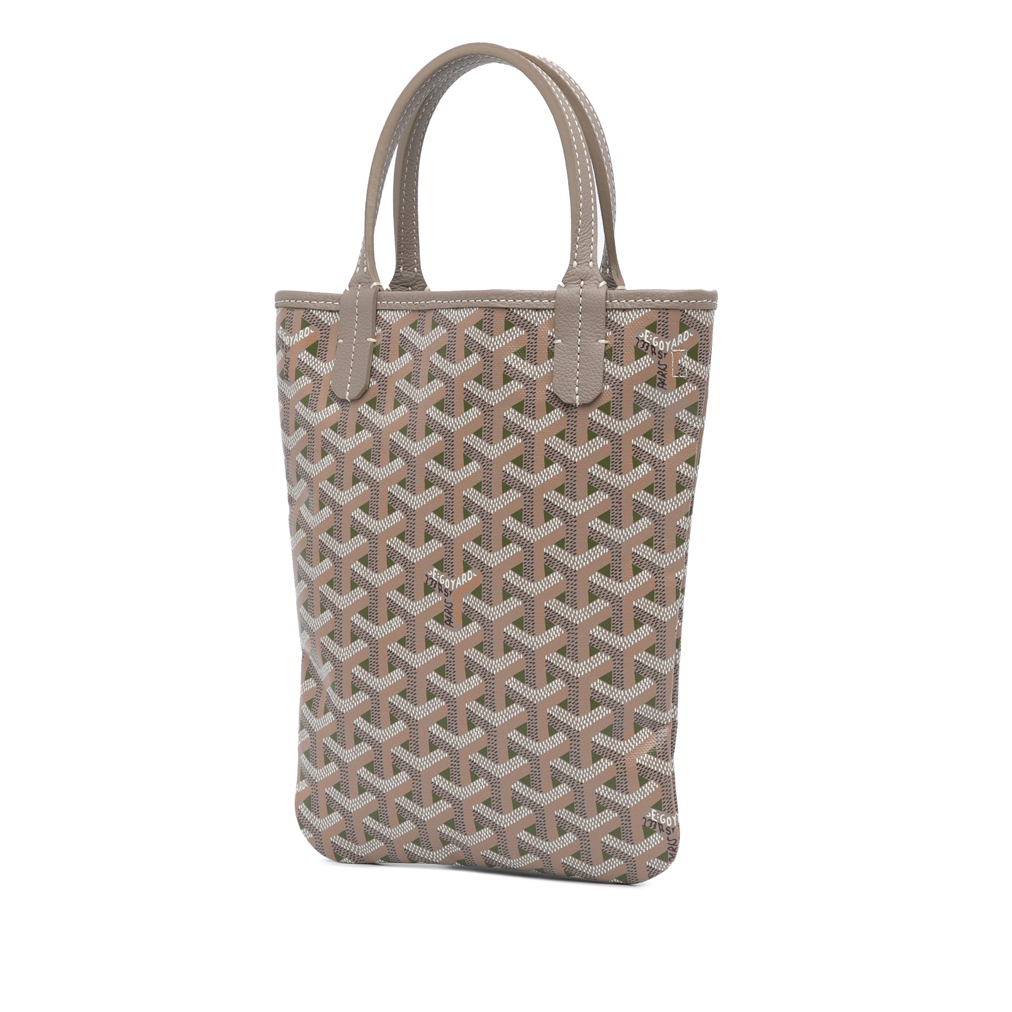 Goyard | Pre-Owned Goyardine Poitiers Claire Voie - II | Brown/Taupe