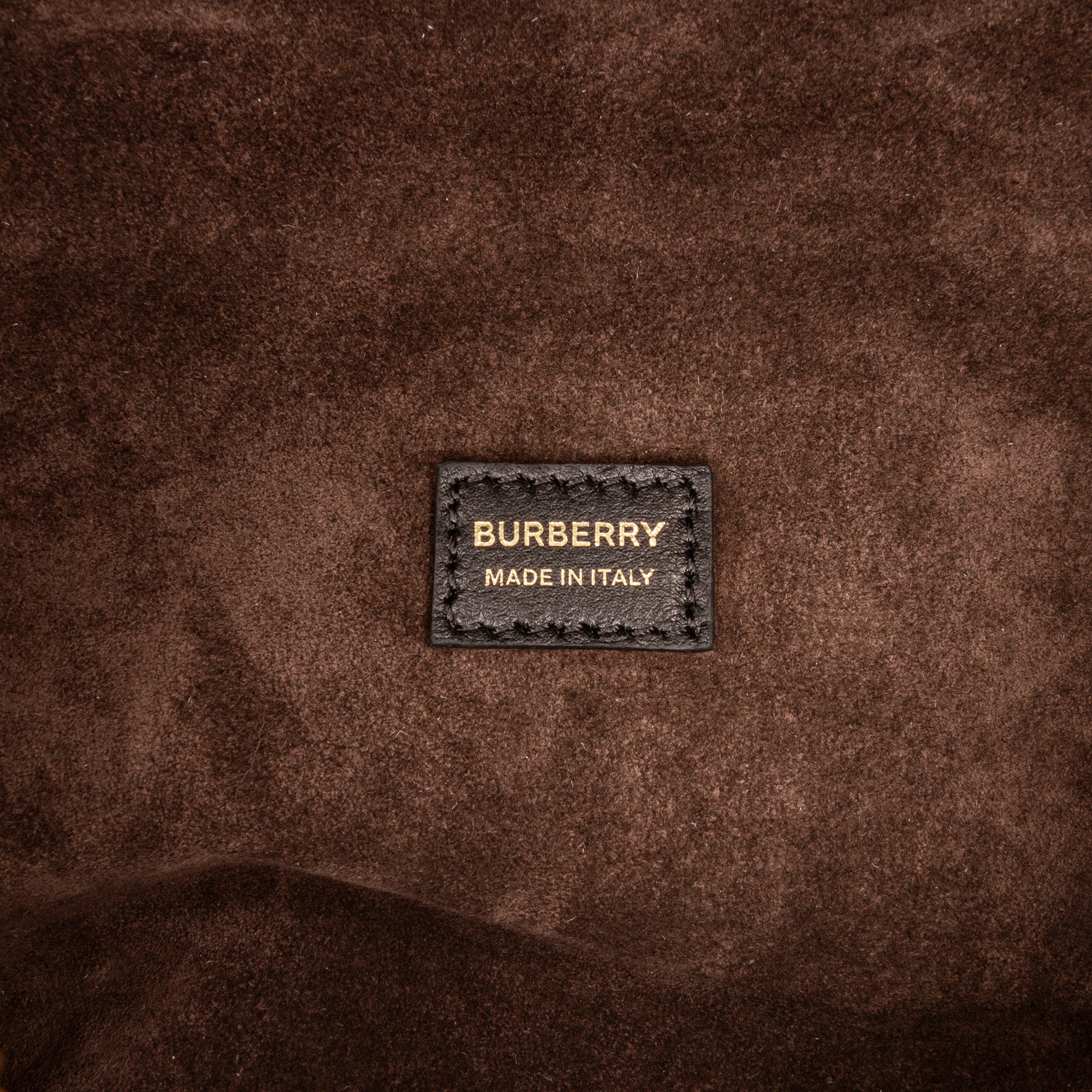 Burberry | Pre-Owned Quilted Cube Chain Shoulder Bag | Brown