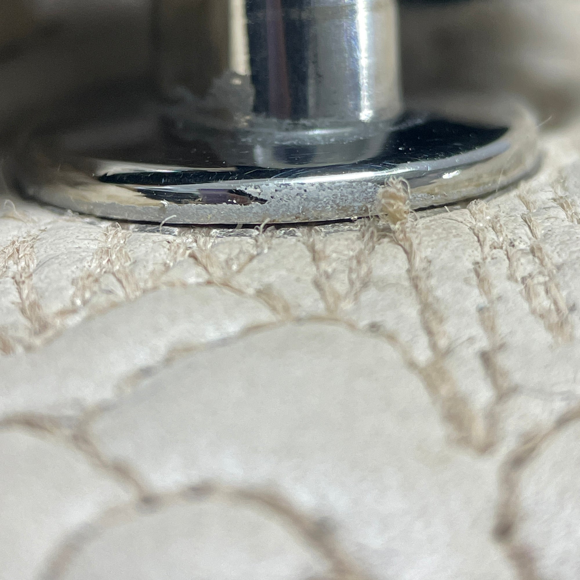 Chanel | Pre-Owned Medium Lambskin Camellia Stitched Double Flap | Pink/Light Pink