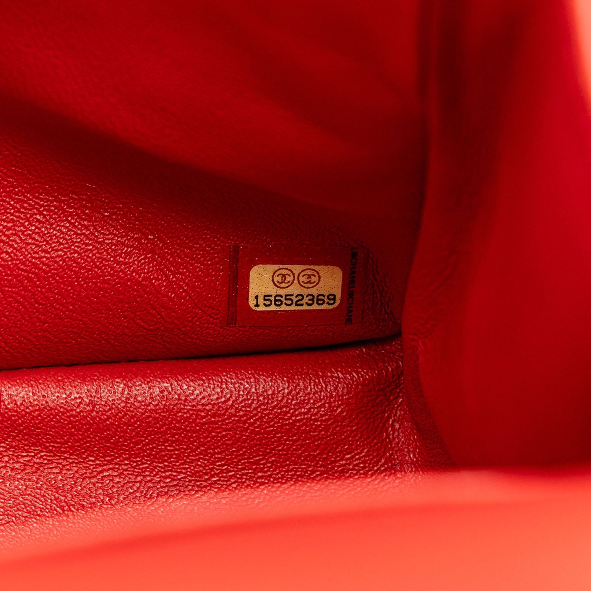 Chanel | Pre-Owned Jumbo Classic Lambskin Double Flap - I | Red