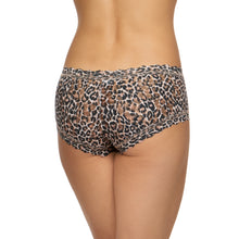 Signature Lace Boyshort - I | Brown/Black