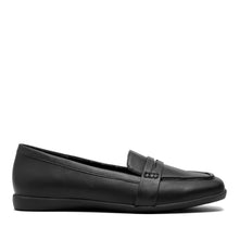 Kody Casual Loafer | Black Faux Nappa