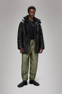 Rains Torna Insulated Long Jacket Black Jacket