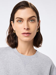 Tymie Hoop Earrings | 14K Gold on Brass