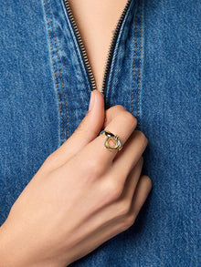 Grayson Band Ring | 14K Gold Plated