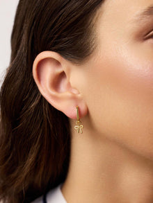Bow Earring Charms | 14K Gold on Brass