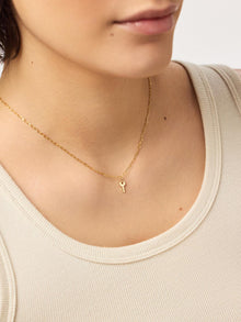 Mini Key Charm Pendant | 10K Solid Gold