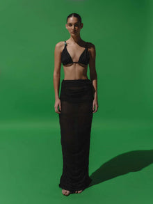 Bahia Maxi Pareo | Black