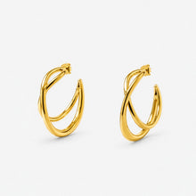 Eternity Earrings | 18K Gold Plated on Sterling Silver