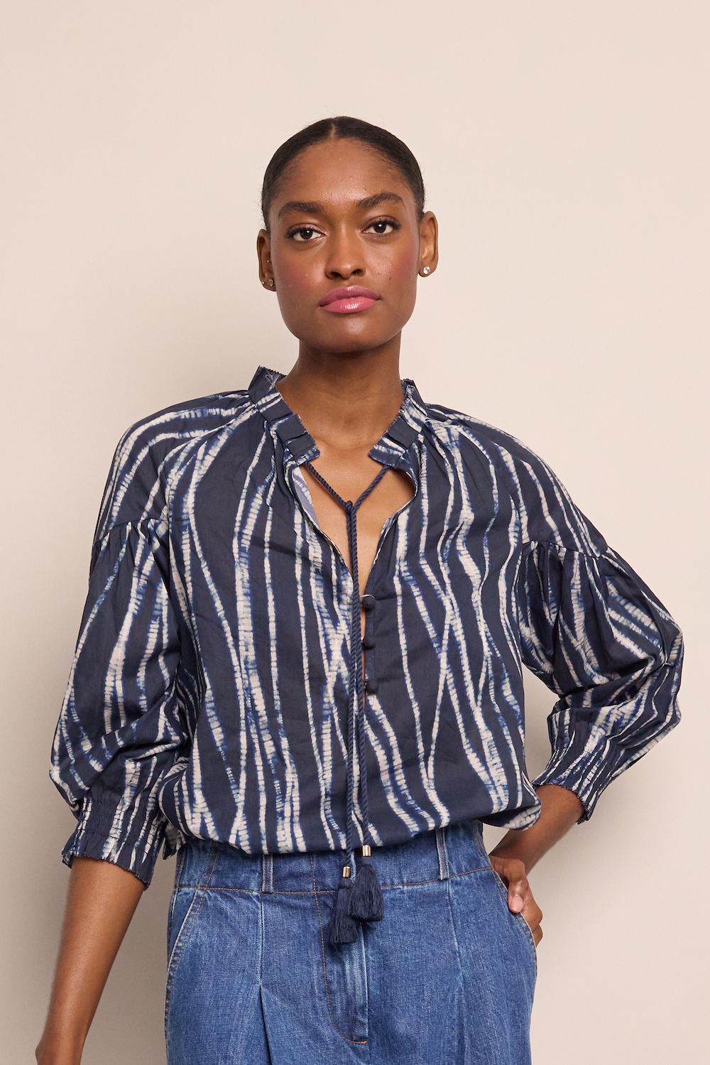 Aramis Top | Avalon Evening Blue