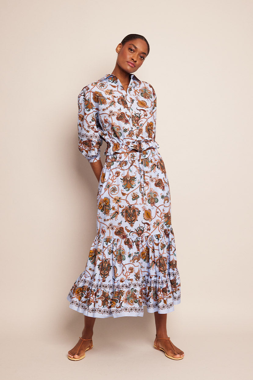 Chase Skirt | Marcel Blue