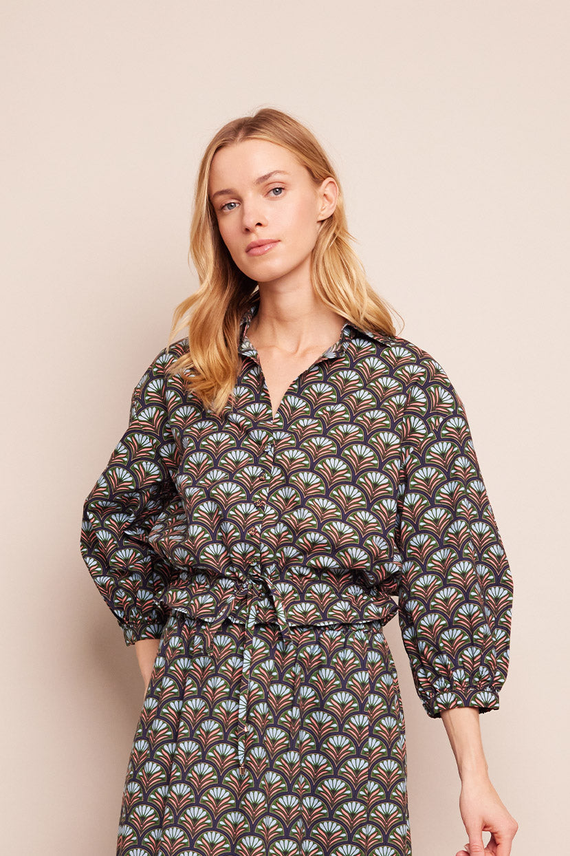Hutton Top | Verve Navy