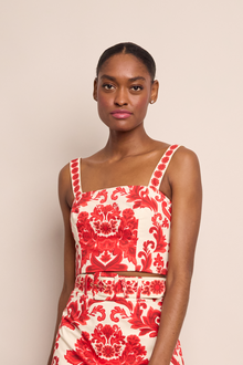 Helena Top | Fiore Red