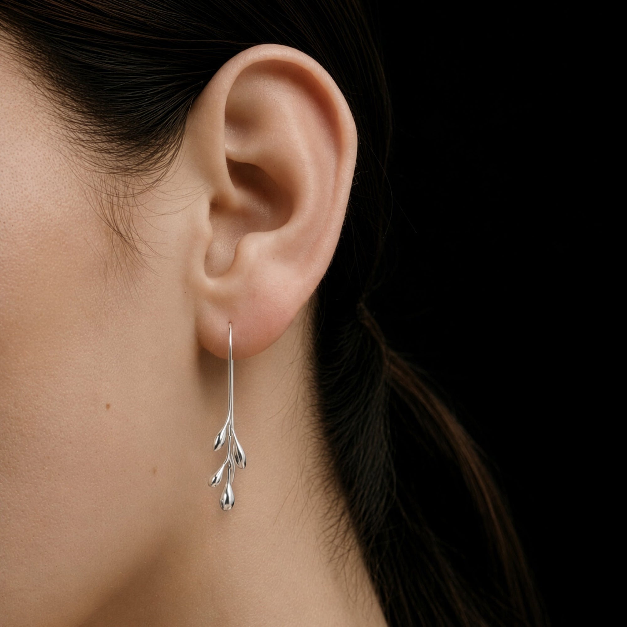 Ye Earrings | Sterling Silver