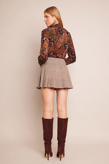 Abbey Skirt | Glen Hound Plaid