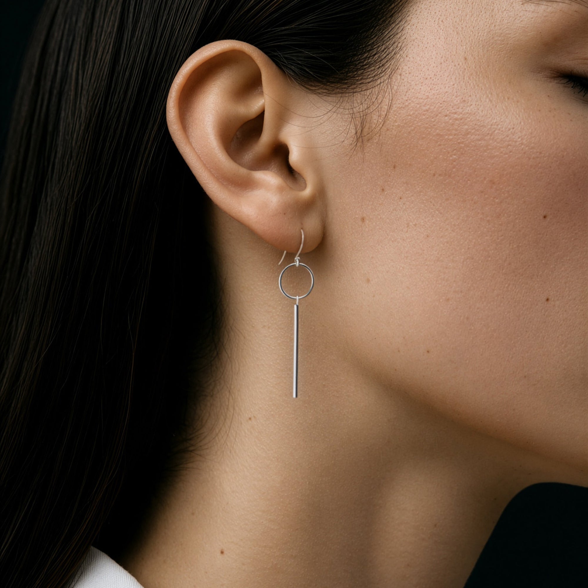 Kagi Earrings | Sterling Silver