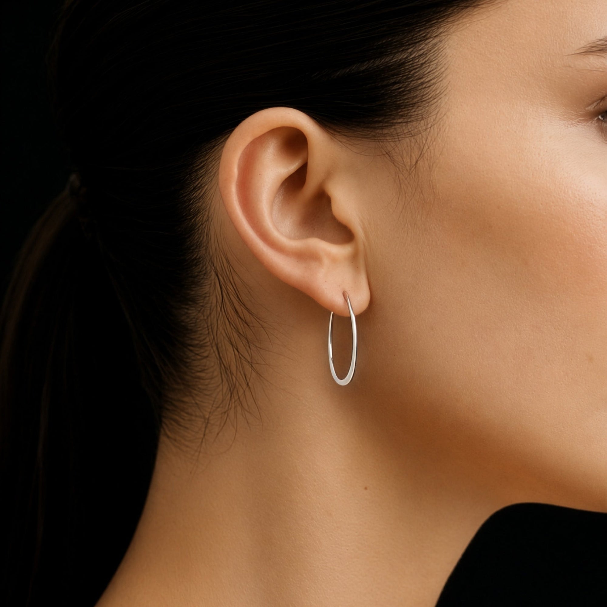 Arch Earrings | Sterling Silver