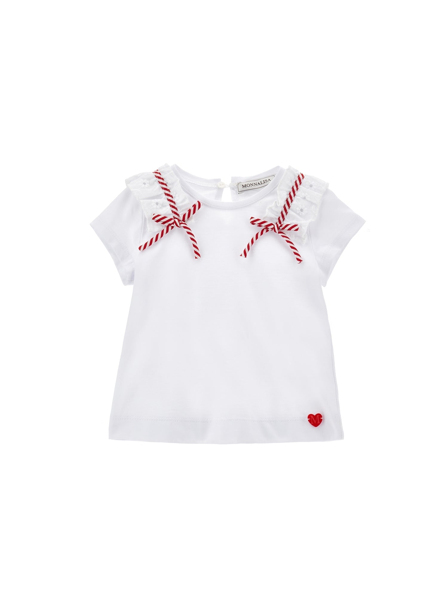 Girls | Sangallo Jersey T-Shirt | White