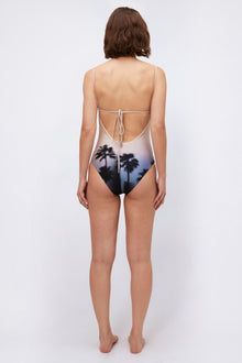 Elenora One Piece | Hazy Palm Print