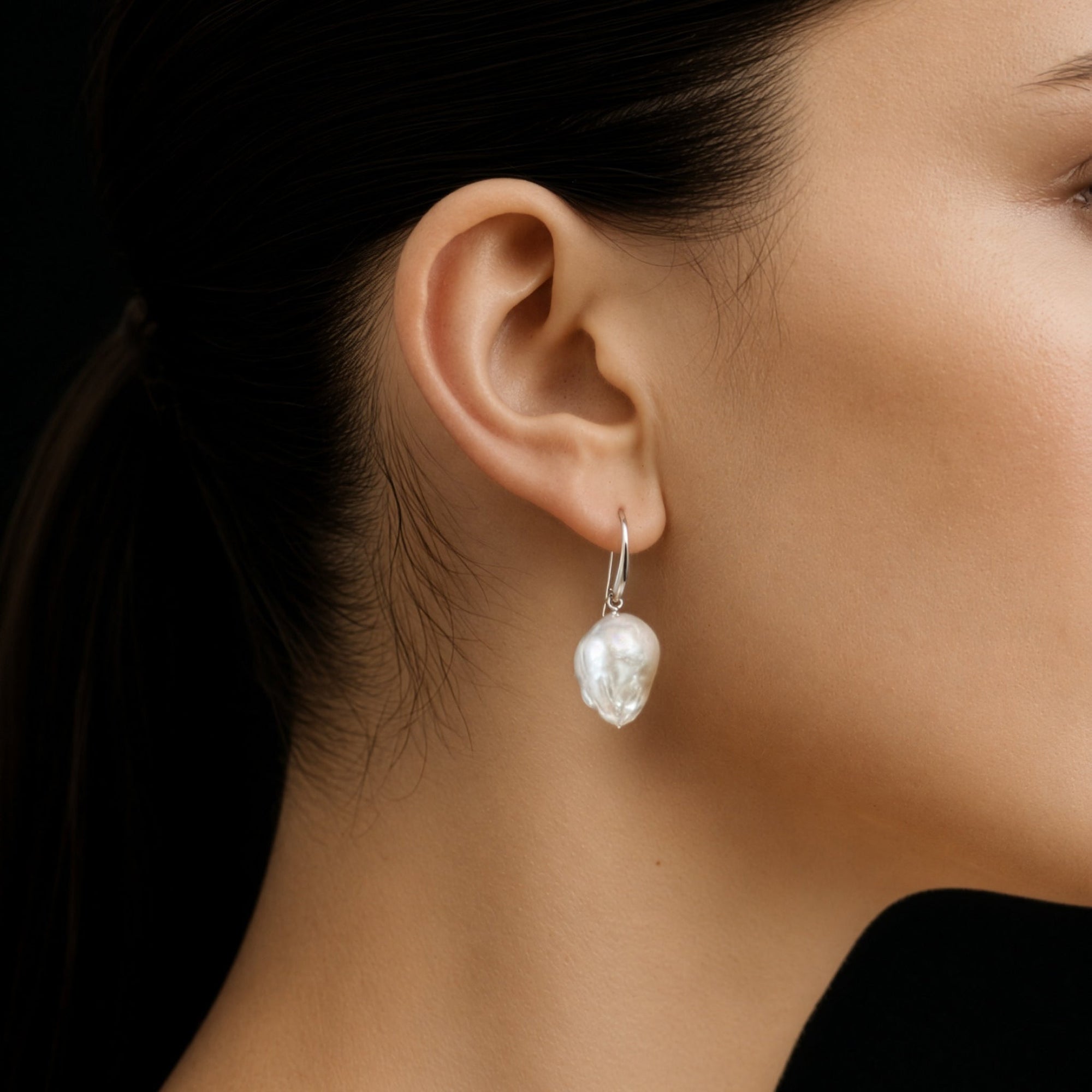 Daze Earrings | Sterling Silver | Freshwater Pearl