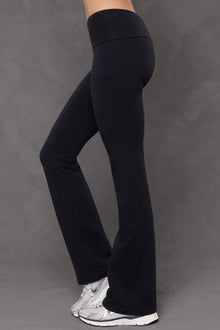 Women | Rolldown Bootleg Flare Pant | Charcoal/Jet