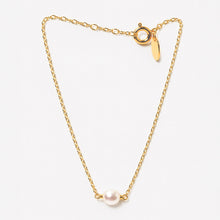 Solo Bracelet | 18K Gold Plated on Sterling Silver | Freshwater Pearl