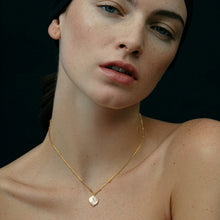Solo Necklace | 18K Gold Plated on Sterling Silver | Freshwater Pearl