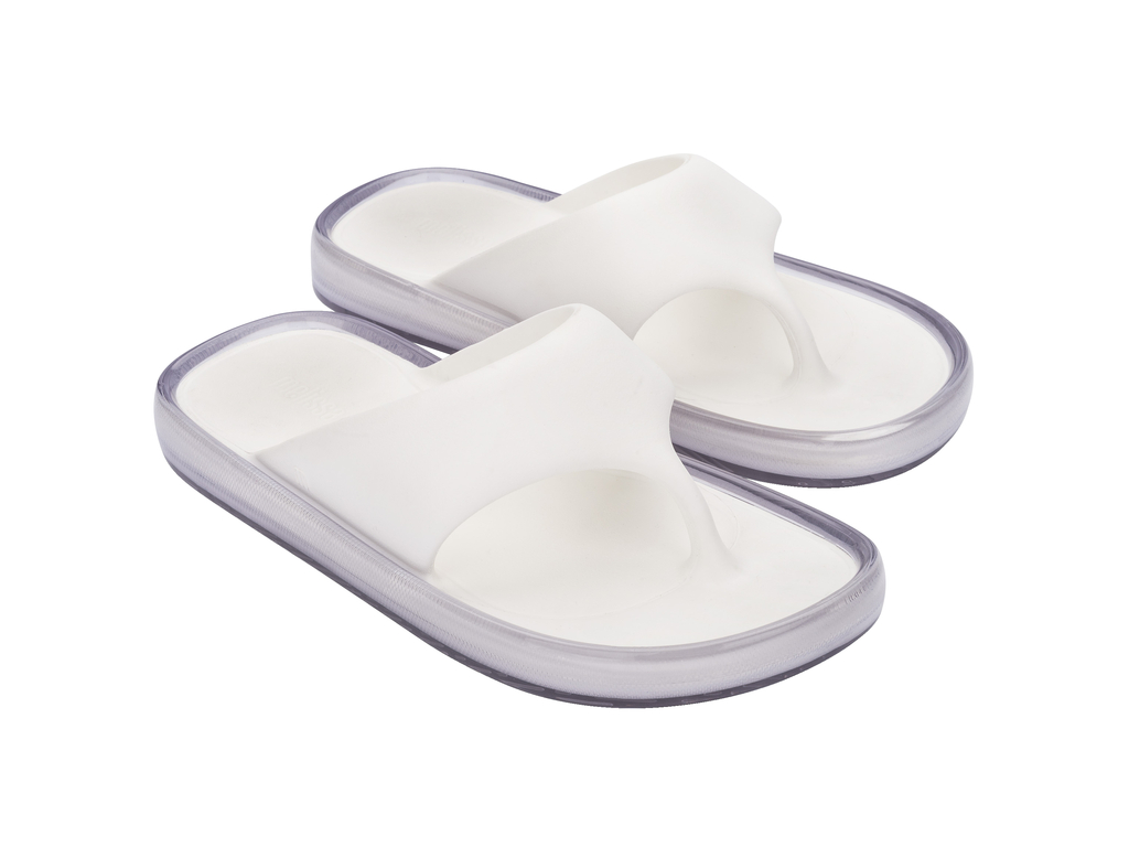 Womens | Float Flip Flop | White/Clear