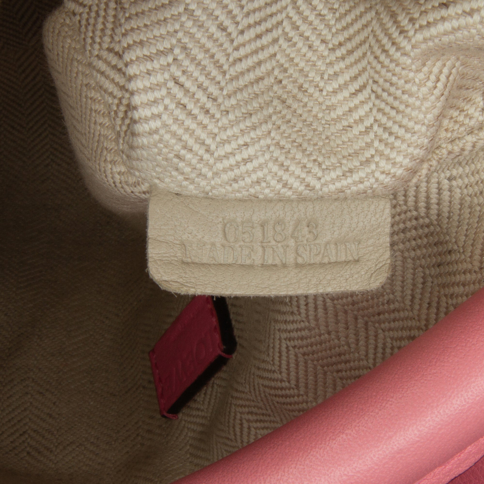 Loewe | Pre-Owned Mini Calfskin Puzzle Satchel | Pink