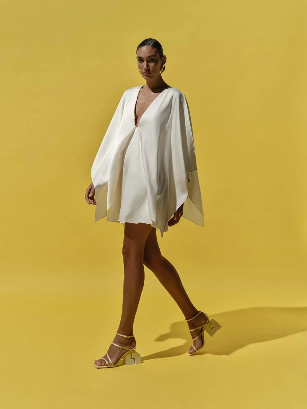 Pietro Mini Dress | Silver
