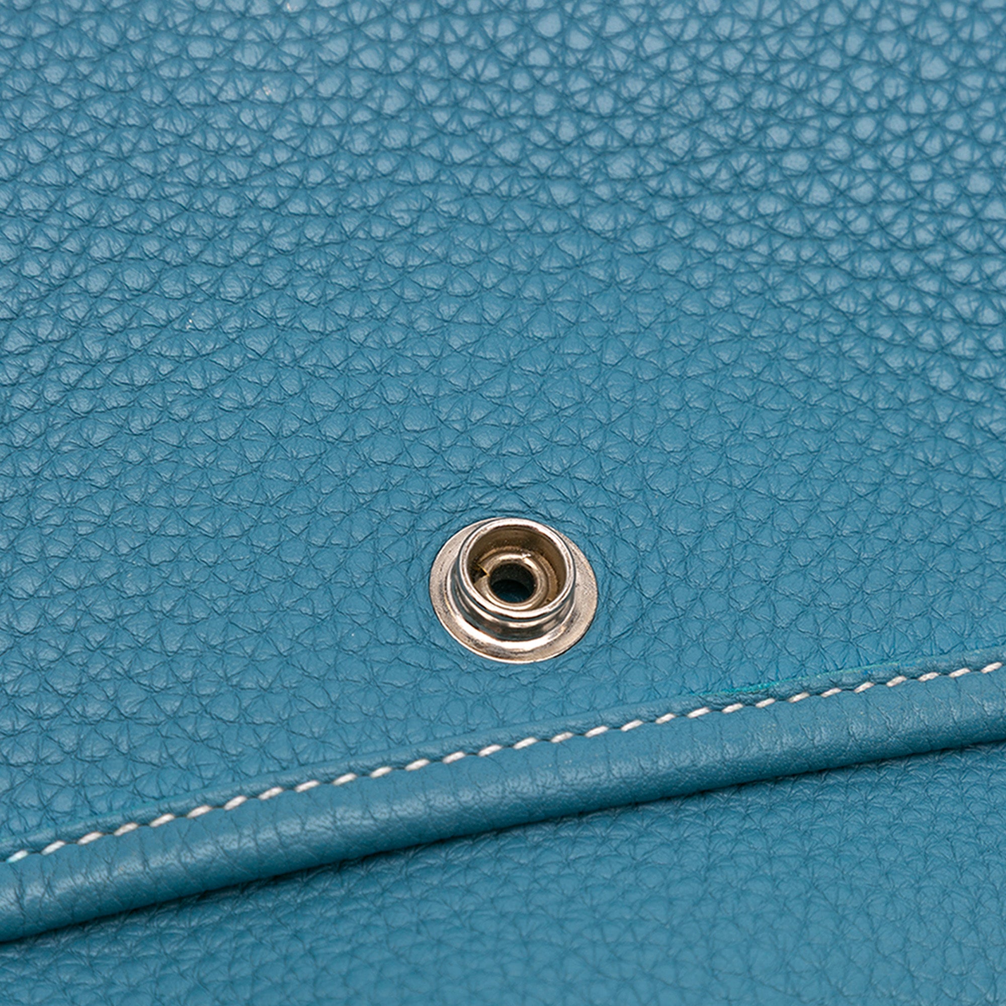 Hermes | Pre-Owned Clemence Evelyne III 29 | Blue/Peacock
