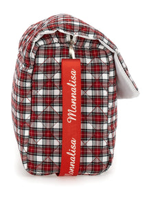 Girls | Tartan Nursery Bag | Red/Cream