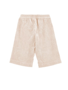 Girls | Corduroy Palazzo Trousers | Ecru