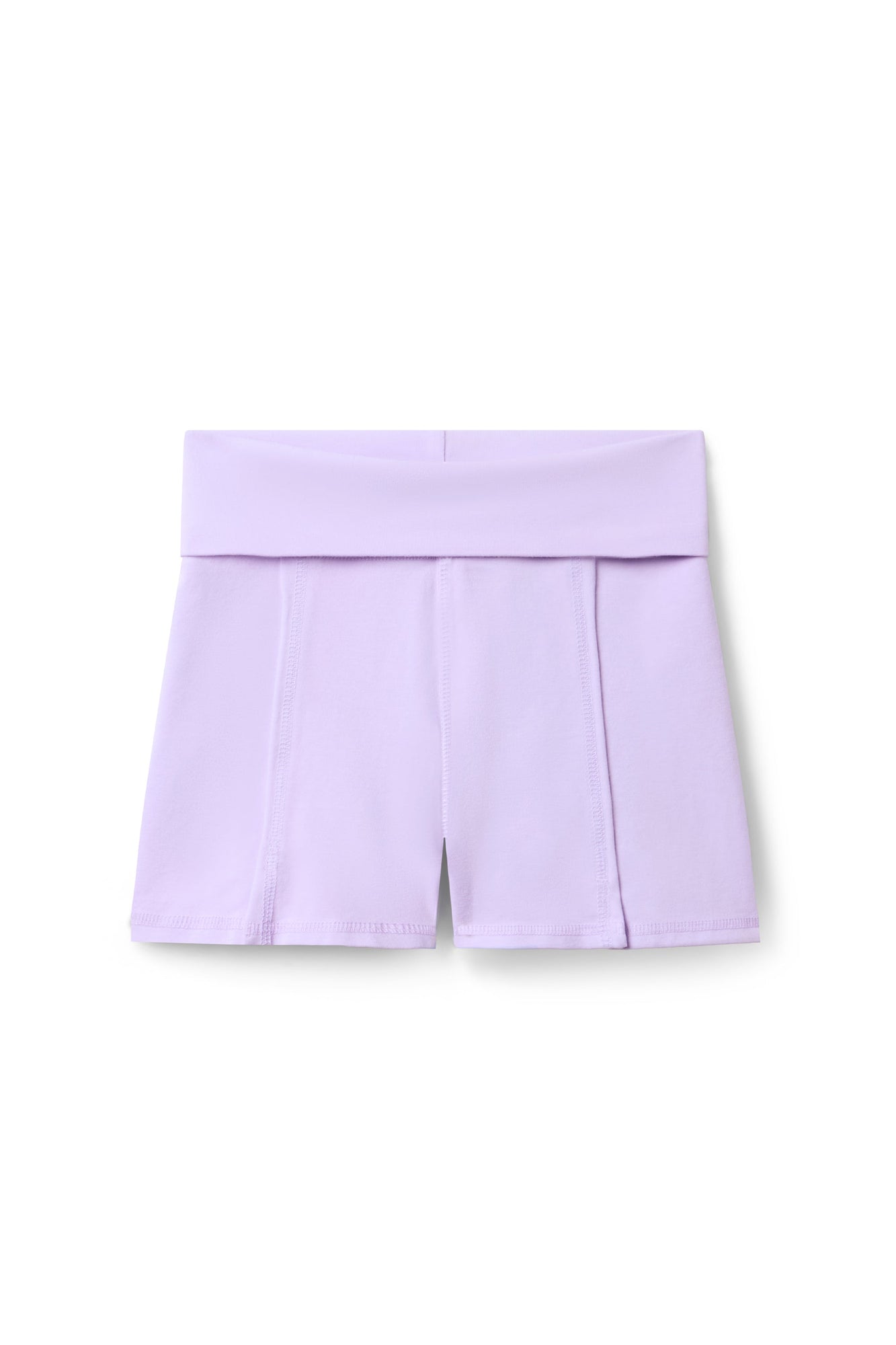 Kids | Kids Rolldown Center Seam Short | Lilac