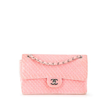 Chanel | Pre-Owned Medium Micro Quilted Velvet CC Flap | Pink