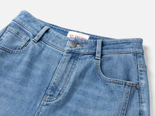 Antibacterial Cooling Denim Pants | Blue