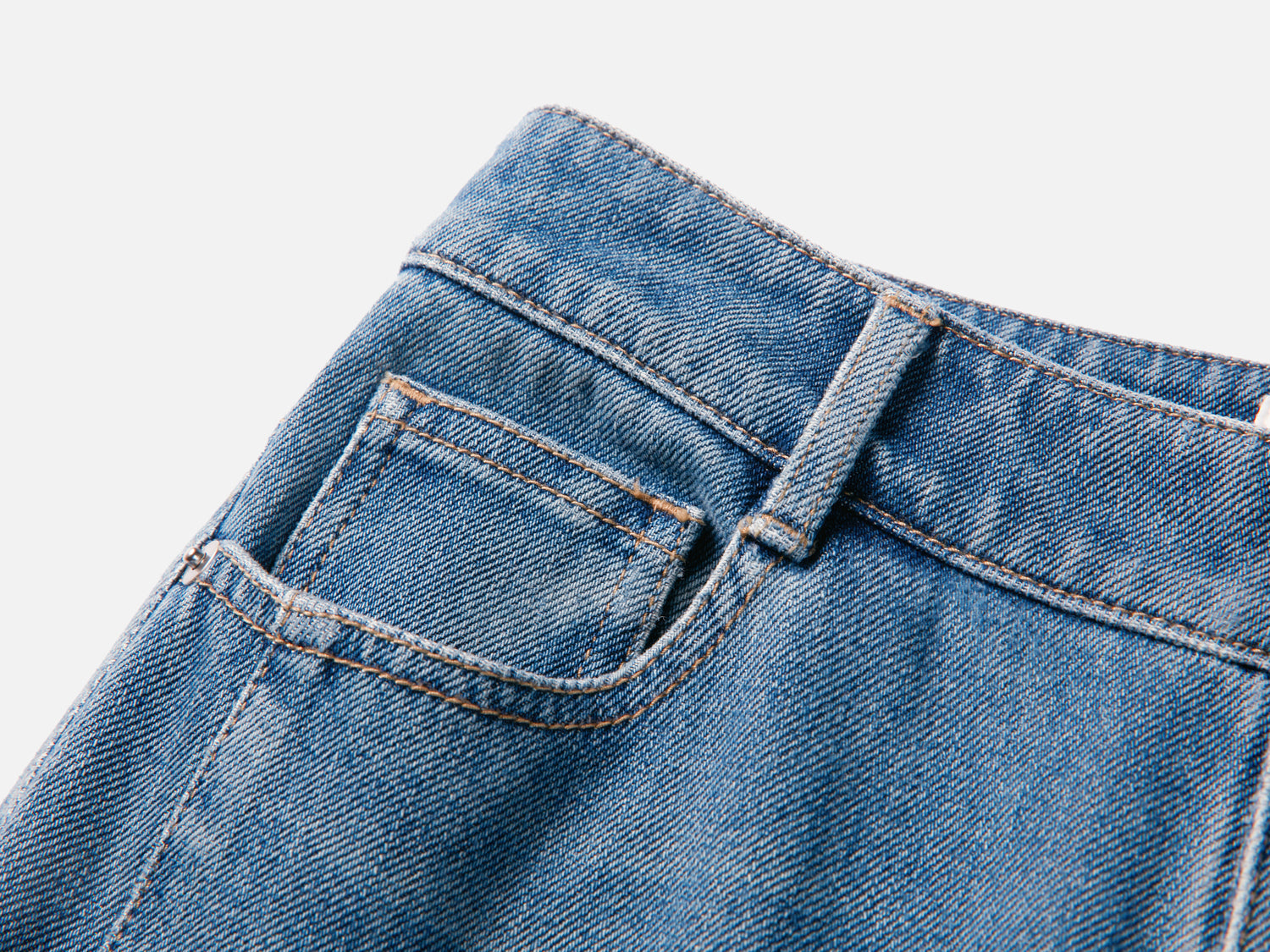 Small Straight Pipe Pants | Navy