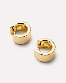 Eden Hoop Earrings | 14K Gold on Brass