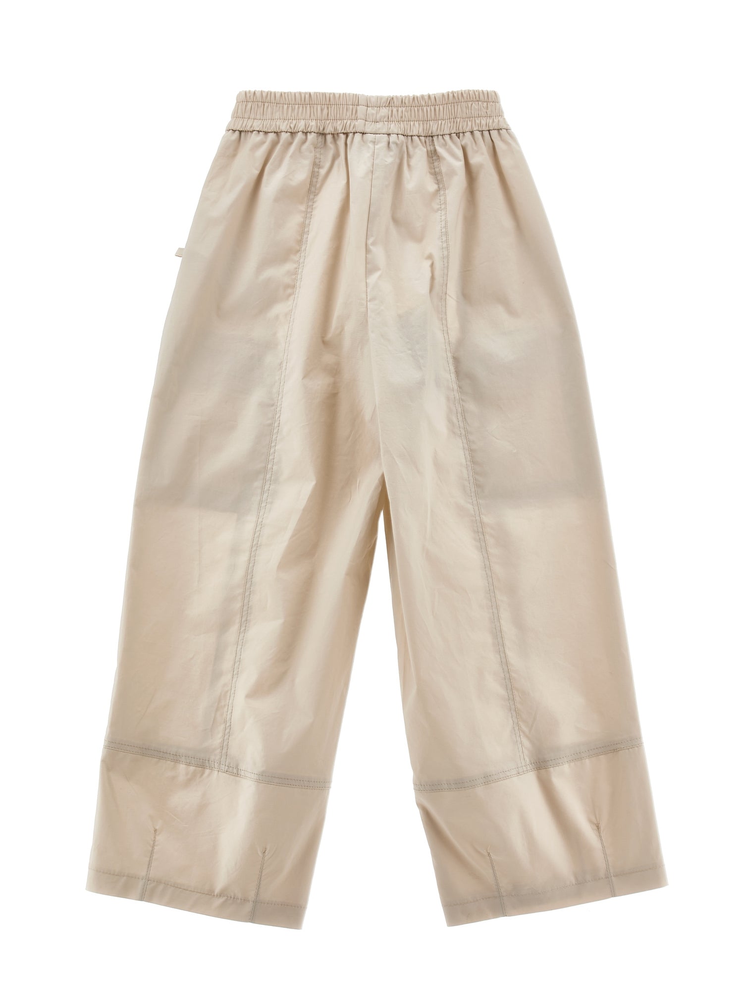 Girls | Parachute Canvas Cargo Pants | Ecru