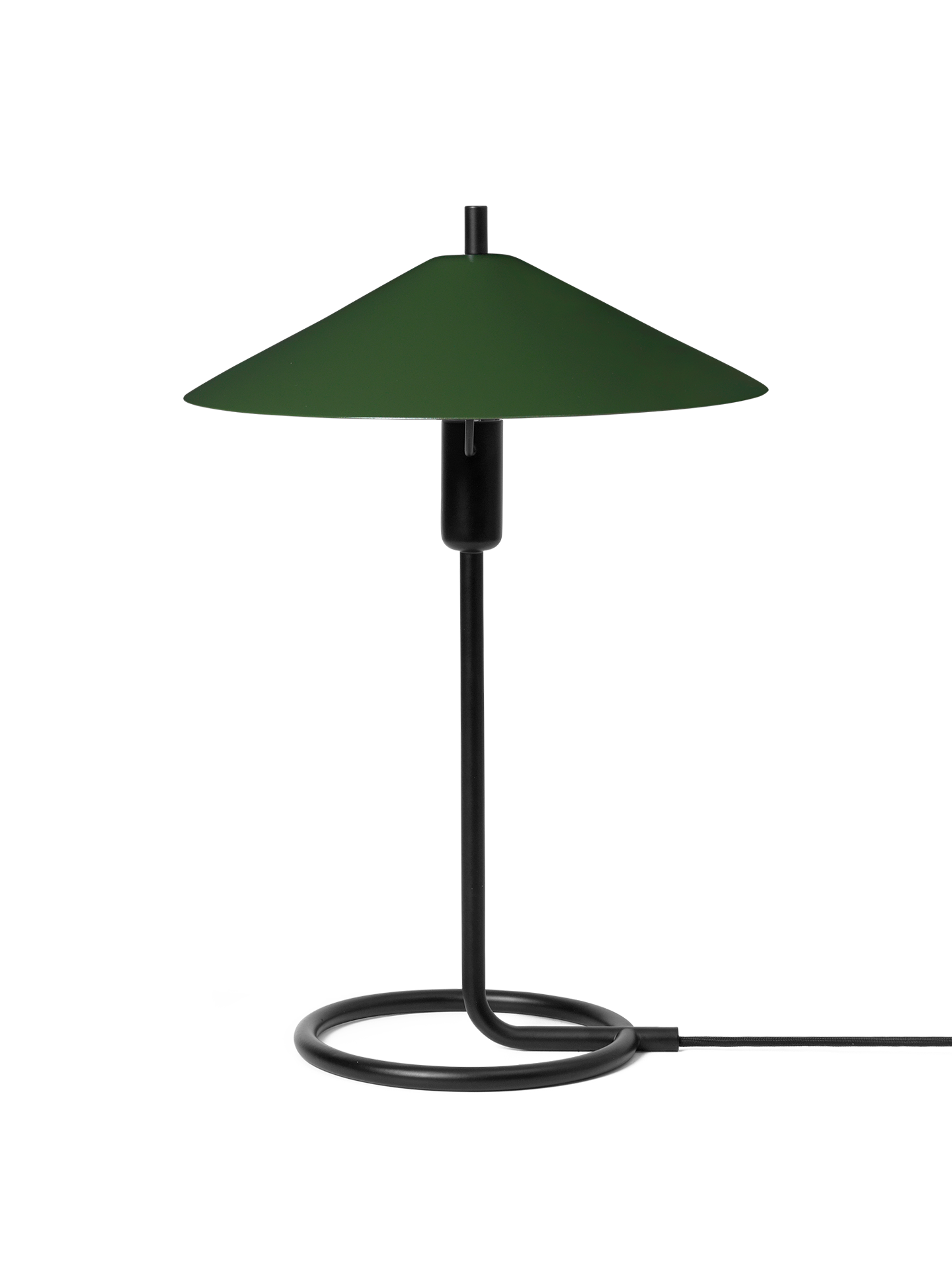 Filo Table Lamp | Black/Dark Olive | UL