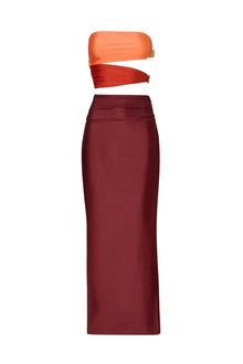 Isla Maxi Dress | Tangelo