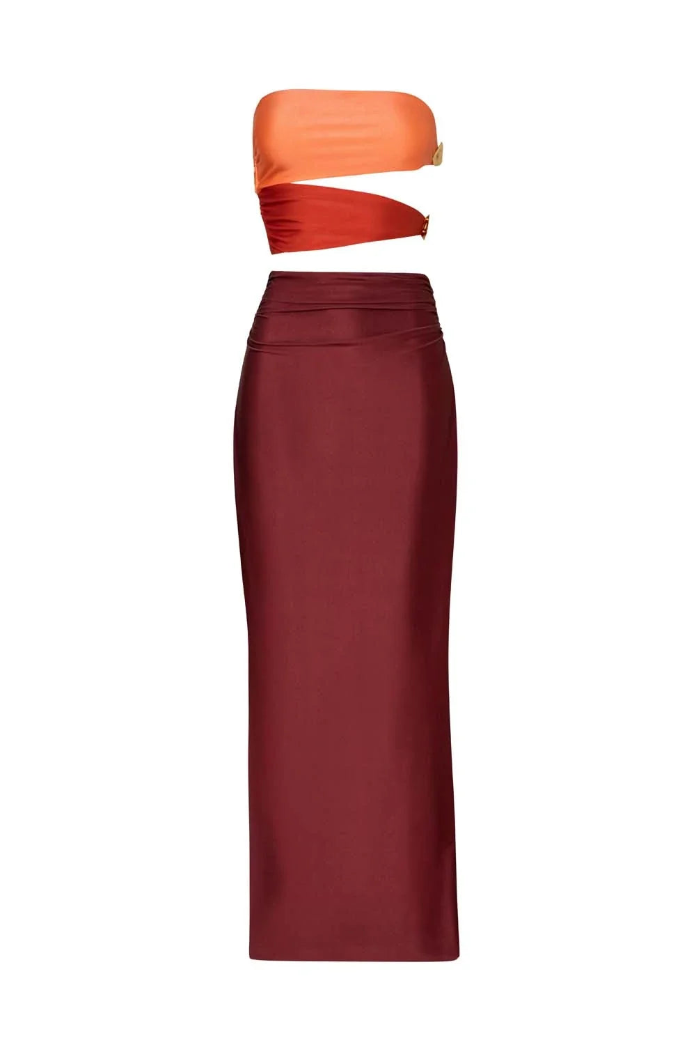 Isla Maxi Dress | Tangelo