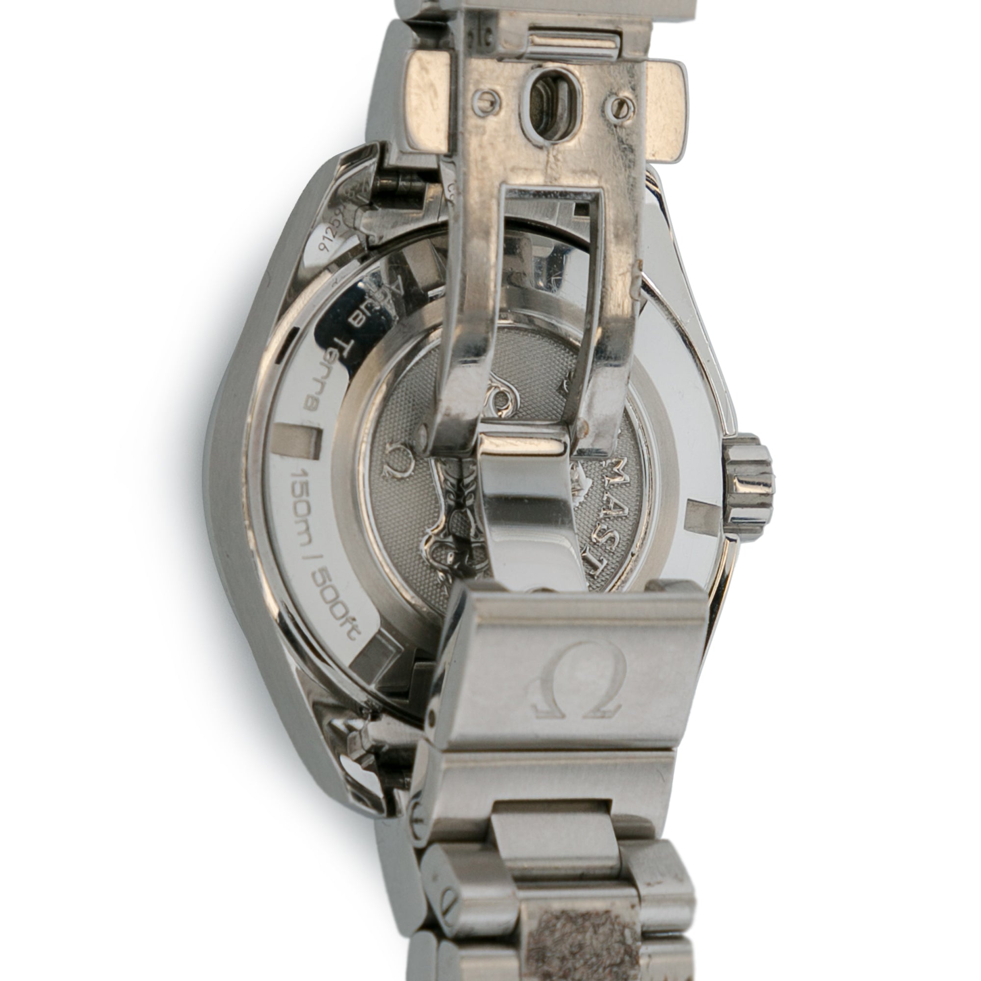 Omega | Pre-Owned Seamaster Aqua Terra 150M Quartz 30MM Watch | Silver/Black