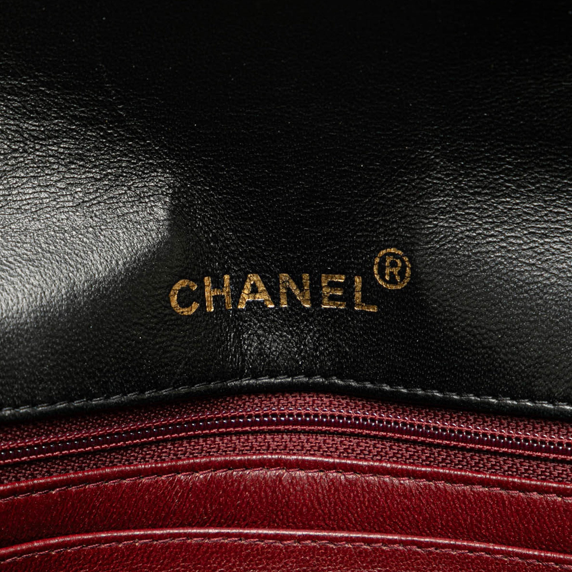 Chanel | Pre-Owned Small Lambskin Diana Flap | Black